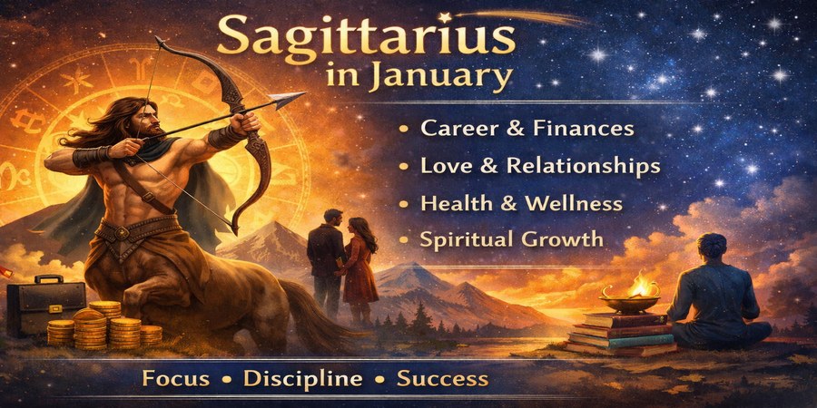 Sagittarius in January: Horoscope, Career, Love, and Personal Growth