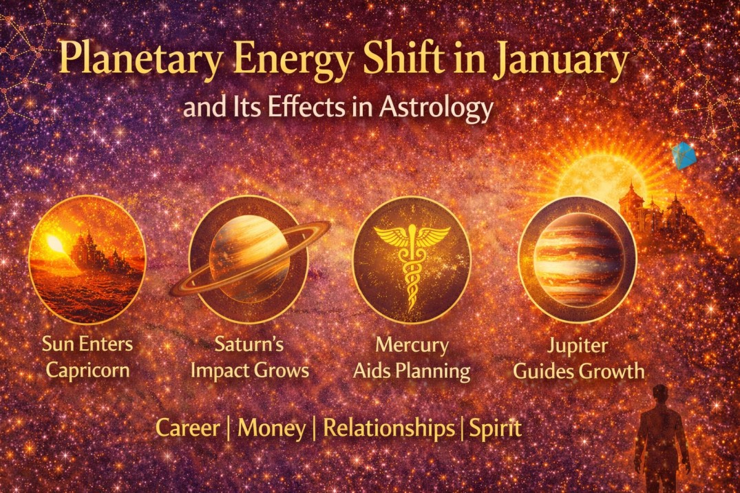 Planetary Energy Shift in January and Its Effects on Life, Career, and Mindset