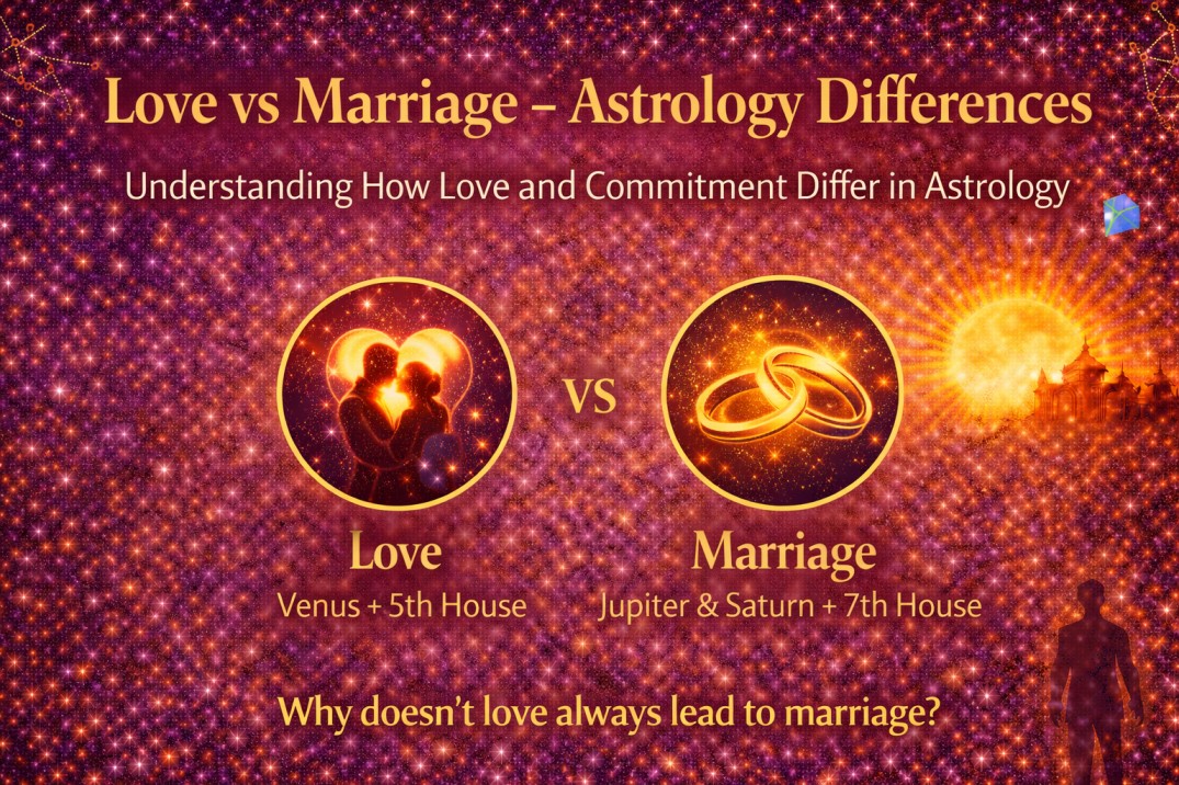 Love vs Marriage – Astrology Differences