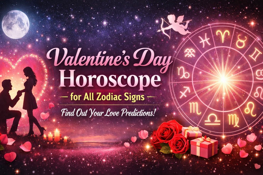 Valentine’s Day Horoscope for All Zodiac Signs 2026: Love Predictions for Every Sign