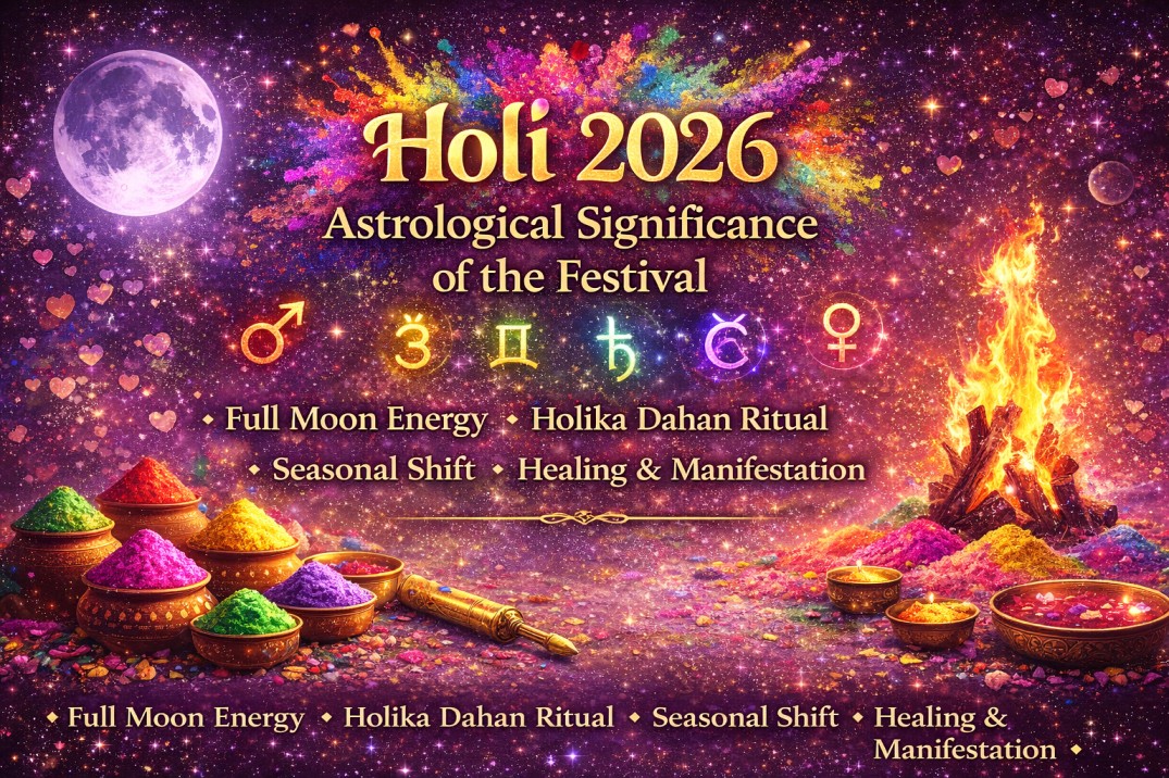 Holi 2026: Astrological Significance of the Festival