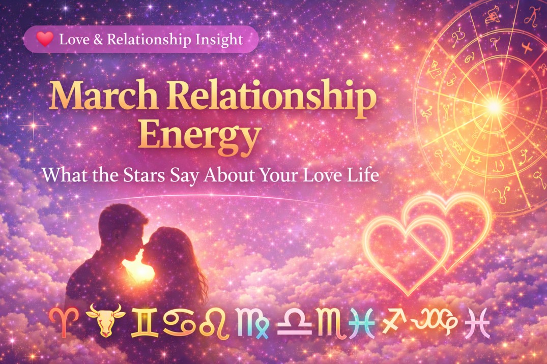 March Relationship Energy: What the Stars Say About Your Love Life